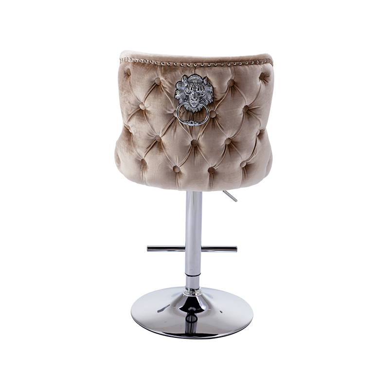 RXC2007 Adjustable Height Leon Bar Stool with Vintage Decor