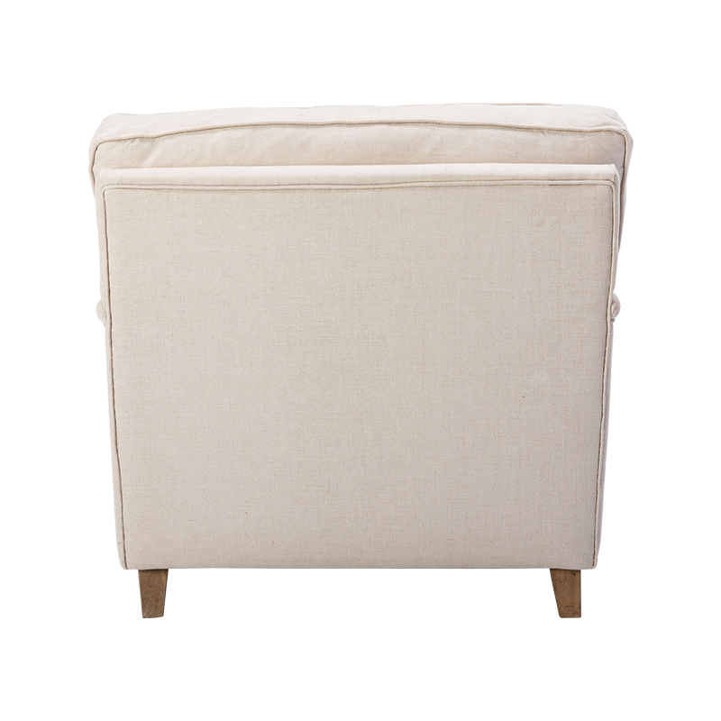 RXC001 Jamestown Arm Chairs Linen Single Sofa Chair