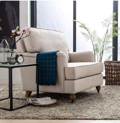 Why are linen armchairs so popular in home decor?